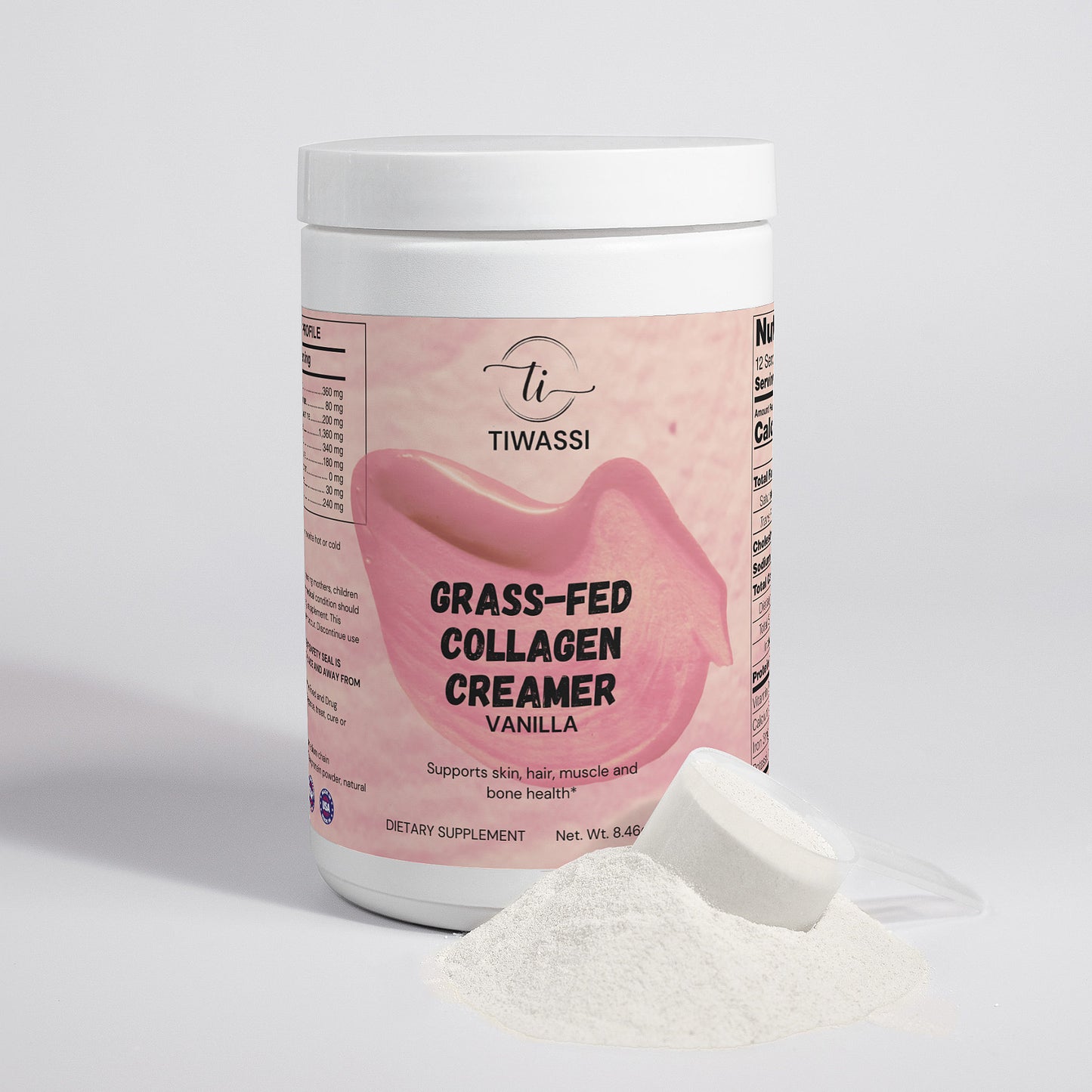 Grass-Fed Collagen Creamer (Vanilla)