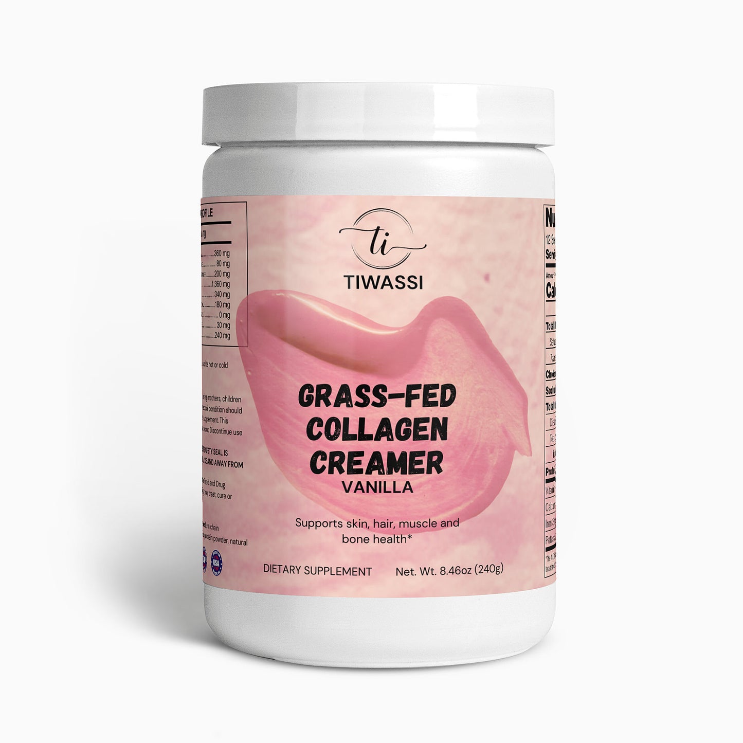 Grass-Fed Collagen Creamer (Vanilla)