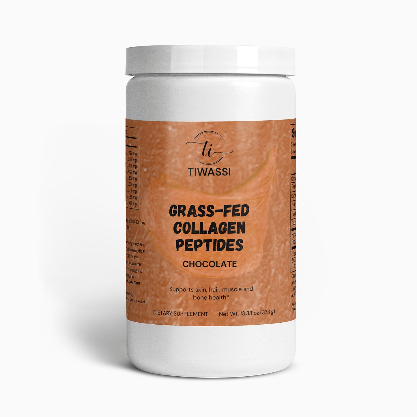 Grass-Fed Collagen Peptides Powder (Chocolate)